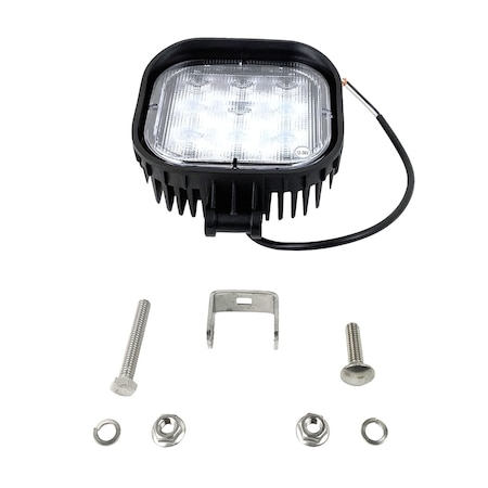 Optronics Square Led Work Light, Trapezoid Beam, 12-24V TLL46TB